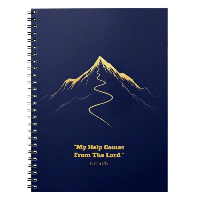 Mountain Path Guided Prayer & Reflection Journal Notizblock (Vorderseite)