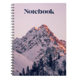 Mountain Peak Notebook Notizblock