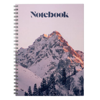 Mountain Peak Notebook Notizblock