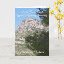 Mountain Personalisiert 5. Hochzeitstag