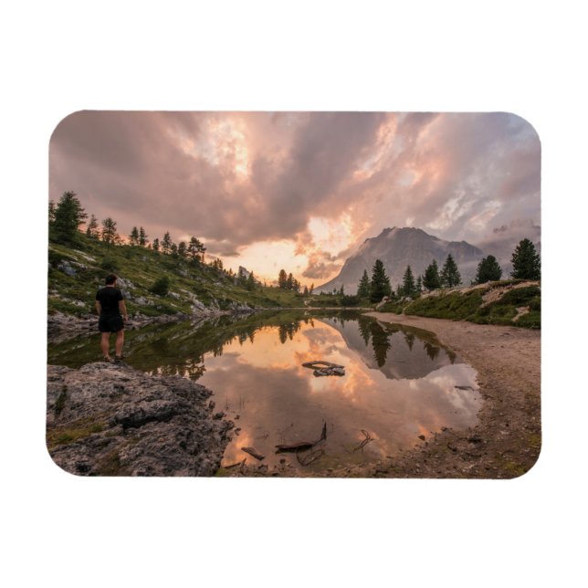Mountain Pond Magnet (Horizontal)