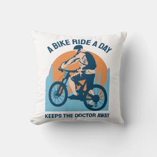 Mountain Rider Cool Design - Ein Fahrradfahren pro Kissen