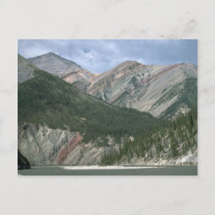Mountain River and Mackenzie Mountains, NWT, Canad Postkarte