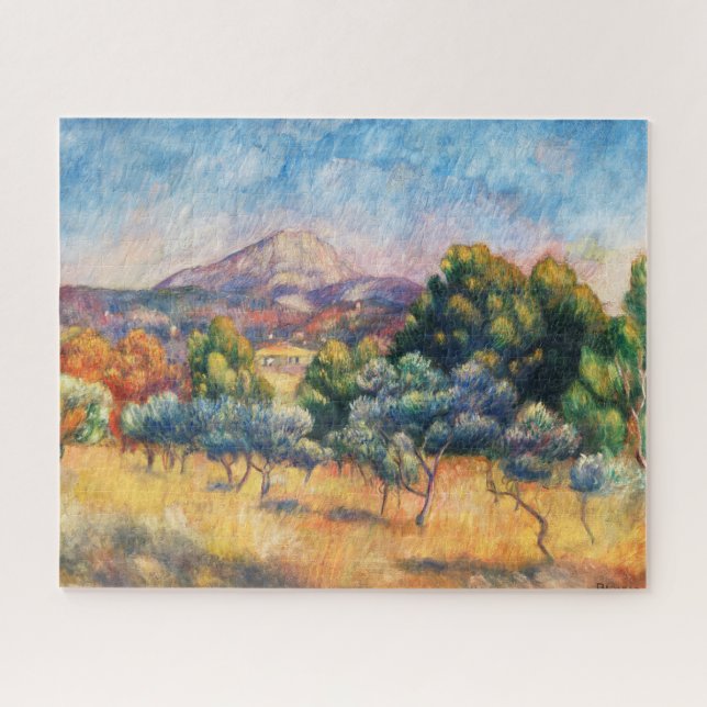 Mountain Sainte-Victoire Paysage von Renoir (Horizontal)