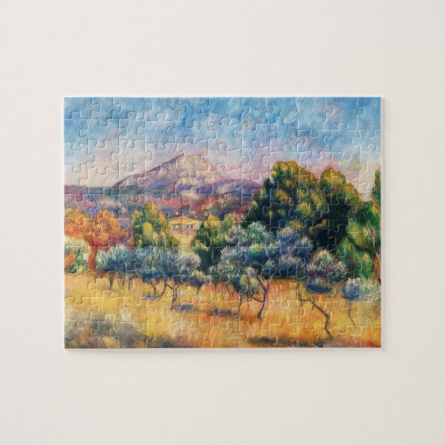 Mountain Sainte-Victoire Paysage von Renoir (Horizontal)