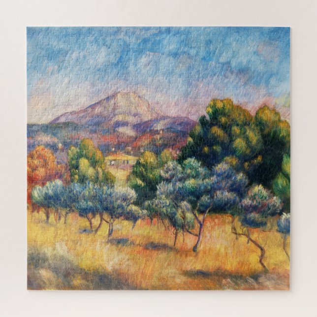 Mountain Sainte-Victoire Paysage von Renoir (Vertikal)