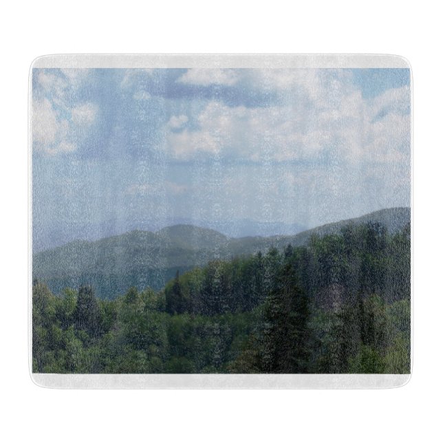 Mountain Scene Cutting Board Schneidebrett (Vorderseite)