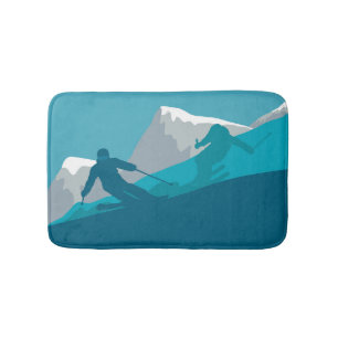Mountain Ski Sport Badematte