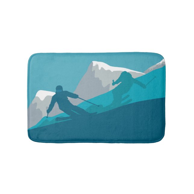 Mountain Ski Sport Badematte (Vorderseite)