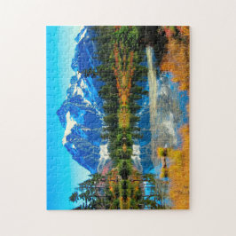 Mountain Sky Lake Landschaftliches Foto