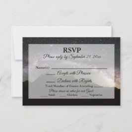 Mountain Stars Wedding RSVP