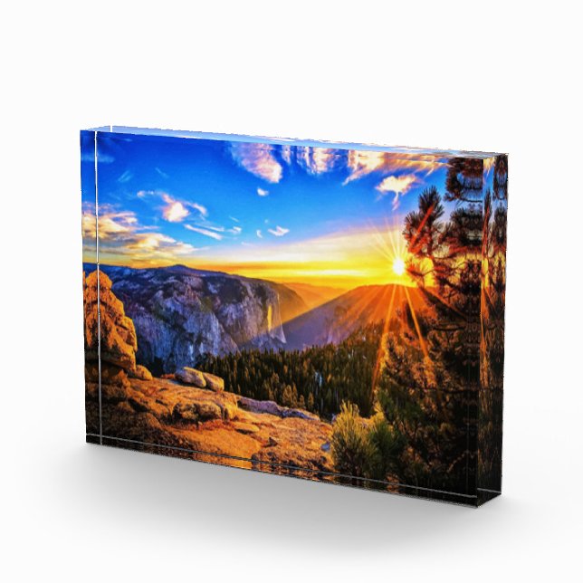 Mountain Sunrise Fotoblock (Rechts)