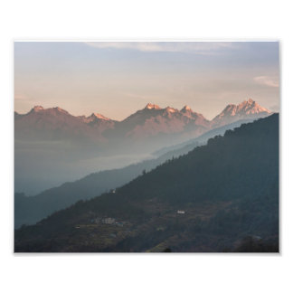 Mountain Sunrise Print Fotodruck