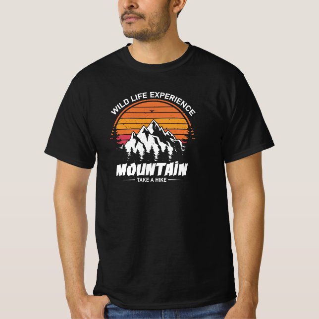 Mountain T - Shirt Design (Vorderseite)