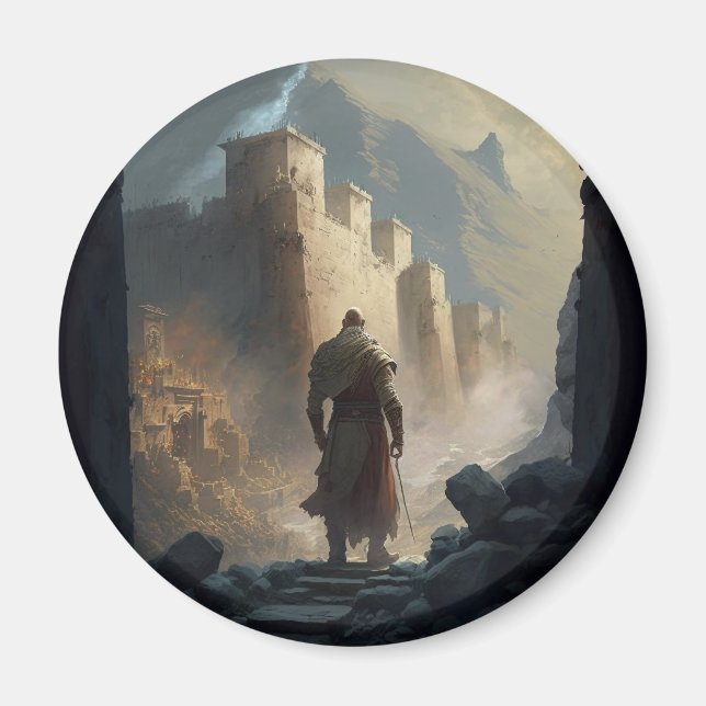 Mountain Town Siege Magnet (Vorne)
