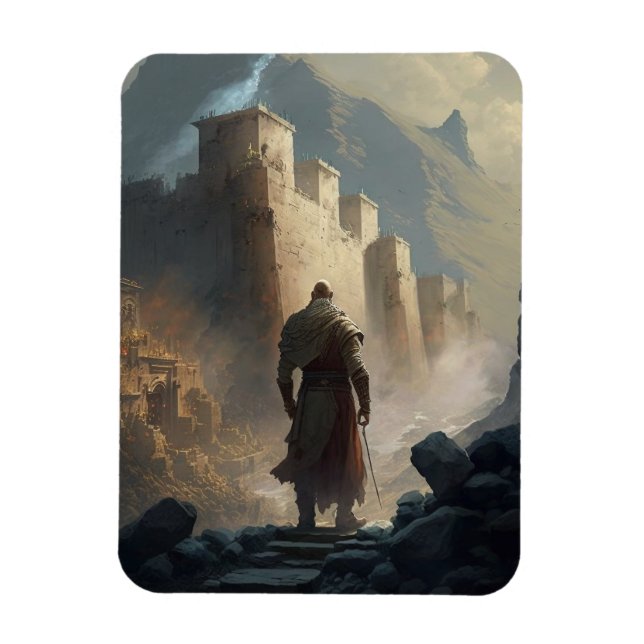 Mountain Town Siege Magnet (Vertikal)