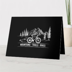 Mountain Trail Bikes - Radfahrer Rad fahren Karte
