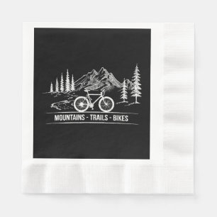 Mountain Trail Bikes - Radfahrer Rad fahren Serviette
