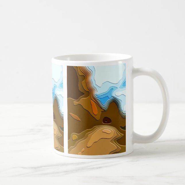 MOUNTAIN TRAIL CAFÉ MUG (Droite)