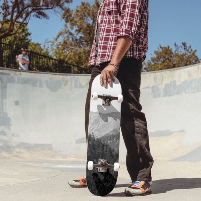 Mountain Tree Bliss #4 #cabin #decor #wall #art Skateboard (Außenbereich 2)