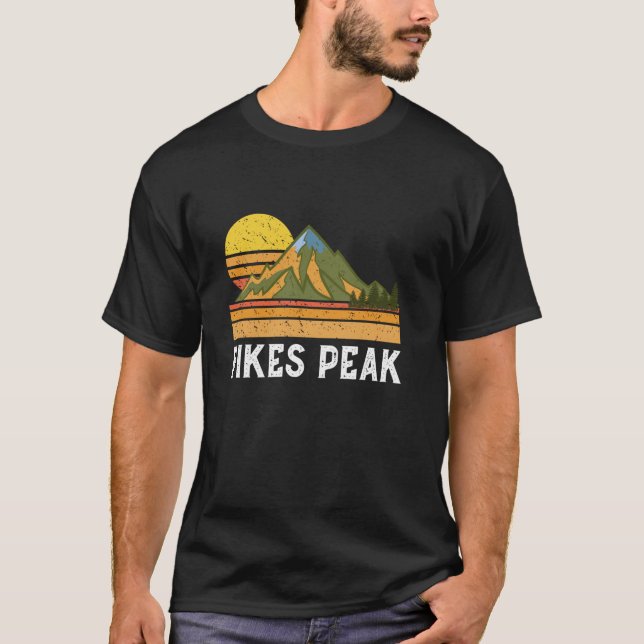 Mountain Vacation Geschenk Mt Klettern Wanderwege  T-Shirt (Vorderseite)