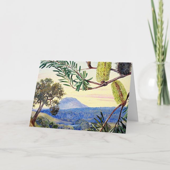 Mountain View Blue Ocean Karte (Vorderseite)