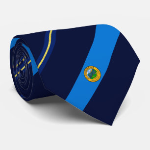 Mountain View (California) Stadtflagge Neck Tie Krawatte
