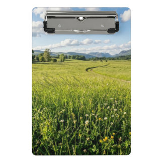 Mountain View Green Valley Szenen-Clipboard Mini Klemmbrett