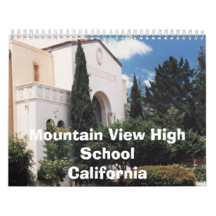 Mountain View Highschool Siebzigerjahre - 80er Kalender