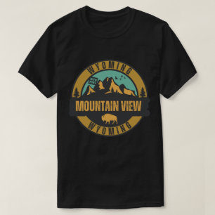 Mountain View Town, Wyoming T-Shirt