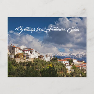 Mountain Village en Espagne Carte postale