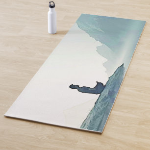 Mountain Zen Friedlich Meditation Design Yogamatte