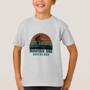 Mountainbike-Abenteuer auf dem Mtb T-Shirt