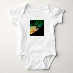 Mountainbike-Abfahrt Baby Strampler