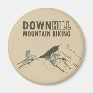 Mountainbike-Abfahrt Magnet