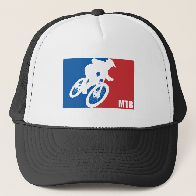 Mountainbike All-Star- Truckerkappe (Vorderseite)
