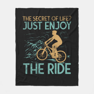 Mountainbike Biker Fleecedecke