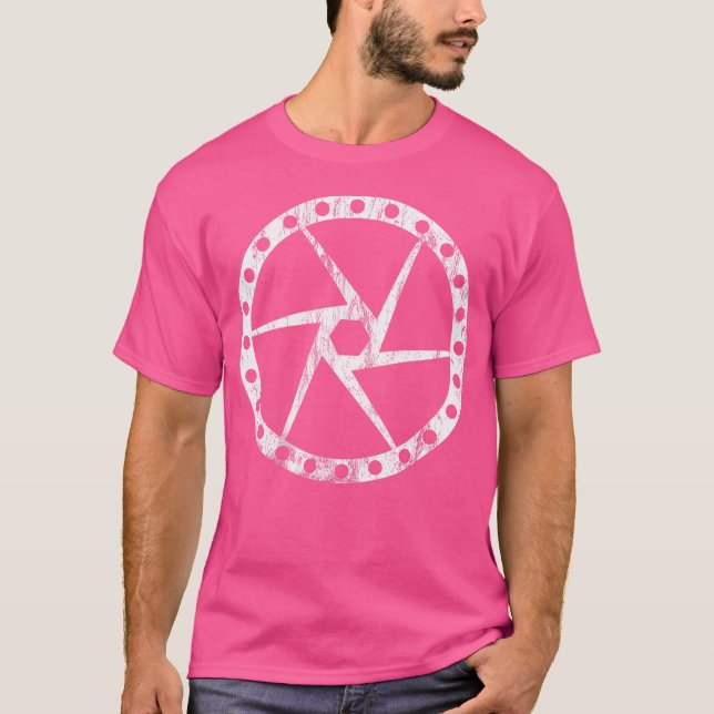 Mountainbike-Bremsplatte Mtb Radfahren Lover T-Shirt (Vorderseite)