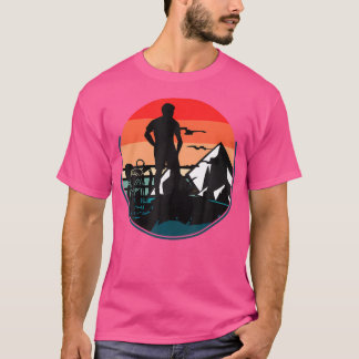 Mountainbike Camping Wandern im Val Piora T-Shirt