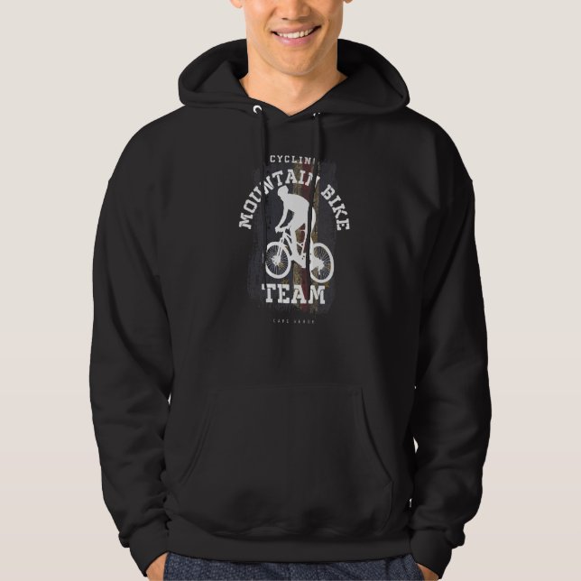 Mountainbike Cape Verde Mtb Downhill Biker Hoodie (Vorderseite)