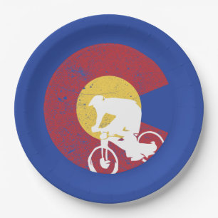 Mountainbike Colorado Pappteller