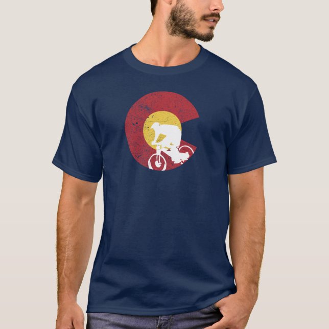 Mountainbike Colorado T-Shirt (Vorderseite)