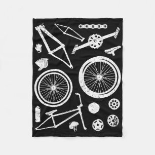 Mountainbike-Demontierte Fahrradteile Kettenrad-Di Fleecedecke