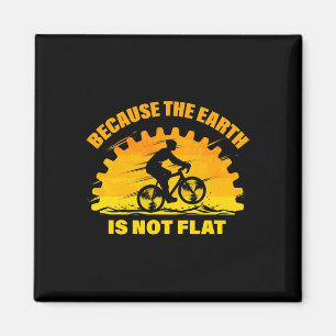 Mountainbike-Design für Radfahrer-Fahrradtour Magnet