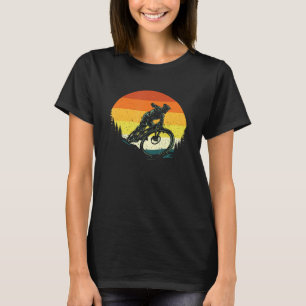Mountainbike Downhill - Bike Lover MTB Berg T-Shirt
