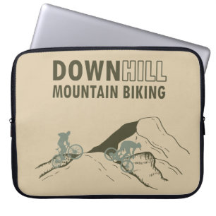Mountainbike Downhill Laptopschutzhülle