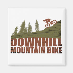 Mountainbike Downhill Magnet