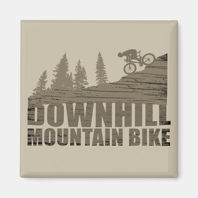 Mountainbike Downhill Magnet (Vorne)