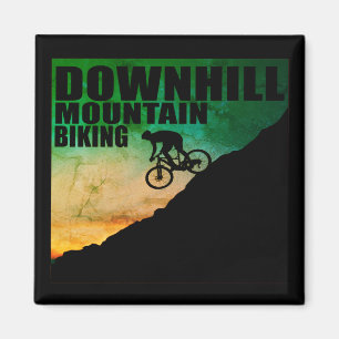 Mountainbike Downhill Magnet