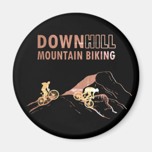 Mountainbike Downhill Magnet